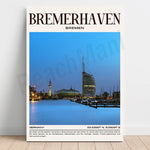 Bremerhaven, une ville allemande au bord de la mer, se distingue par son architecture moderne et ses activités portuaires dynamiques.