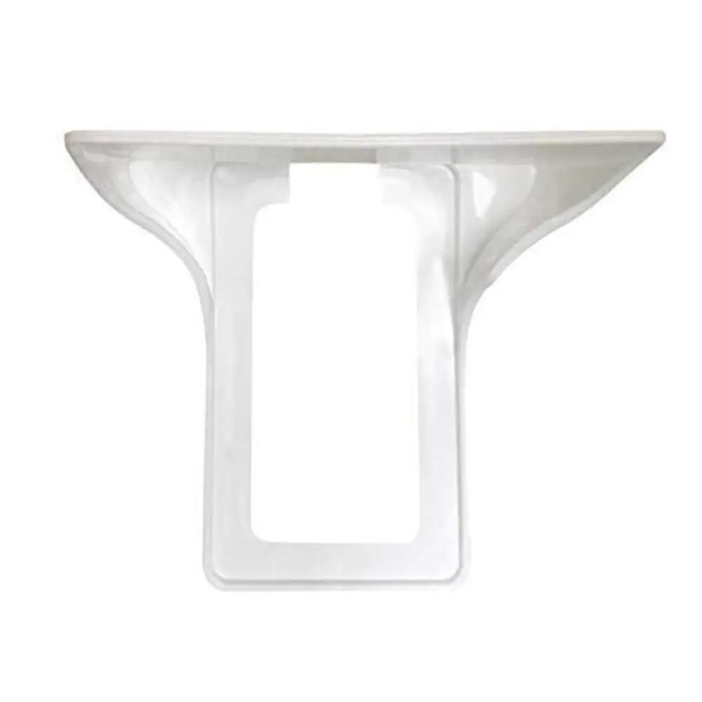 support mural recharge téléphone portable prise électrique adaptateur secteur moderne blanc jaune turquoise