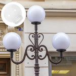 ampoule remplacement blanc globe acrylique lampe sol extérieure mur couvre ampoule vintage classique fixe