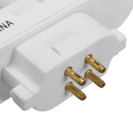 ampoule fluorescente compacte 27w blanc doré industrielle tubes opaques 220v 6500k