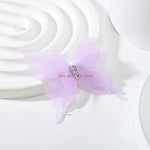papillons décoratifs adhésifs blanc rose bleu marine rouge noir elegance enfants translucent veines strass