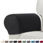 housses canapé anti poussière motif géométrique vert modernes pièces fixées tissu polyestère machine lavable