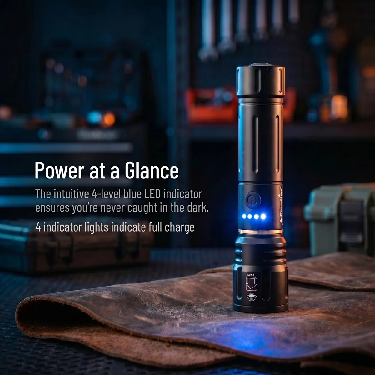lampe torche led rouge rechargeable aluminium robuste tactique chasse camping pêche