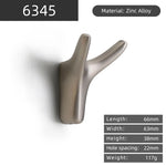 porte clés porte vêtements adhésifs or noir bronze gris moderne minimaliste