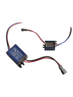 transformateur led bleu noir industriel ip65 étanche connecteurs électriques 3w 50w alimentation projecteur