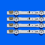 bande lumineuse led connecteur doré plaque fixation blanc moderne télévision