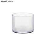 cache pieds chaise transparent adhésif moderne 16mm 19mm 22mm 25mm 30mm