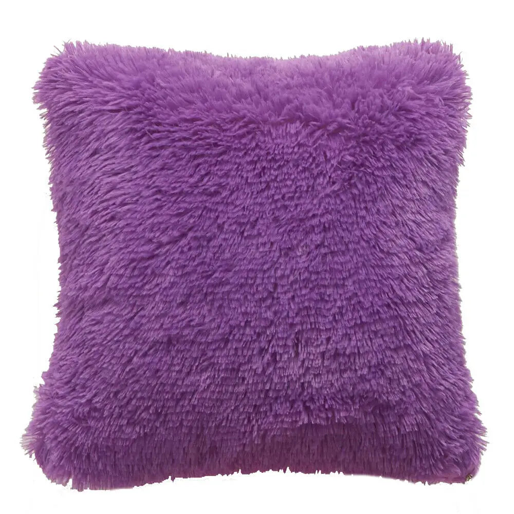 taies d'oreiller imprimées moderne pelucheuses couleurs variées imperméables respectueuses environnement