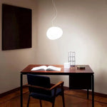 suspension ovale blanche moderne acrylique 3000k 4500k 6000k