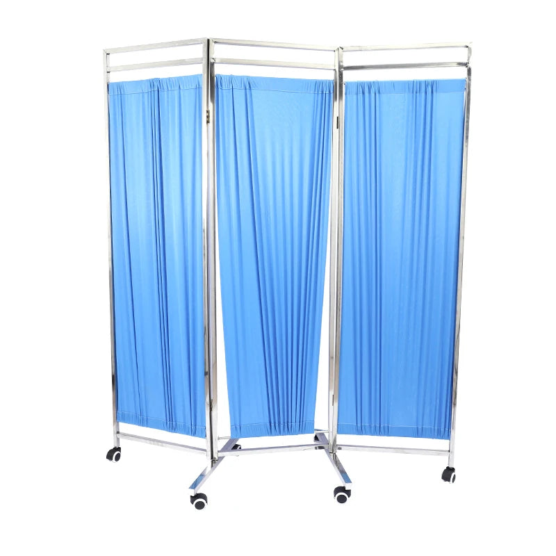 Écran de confidentialité médical en bleu