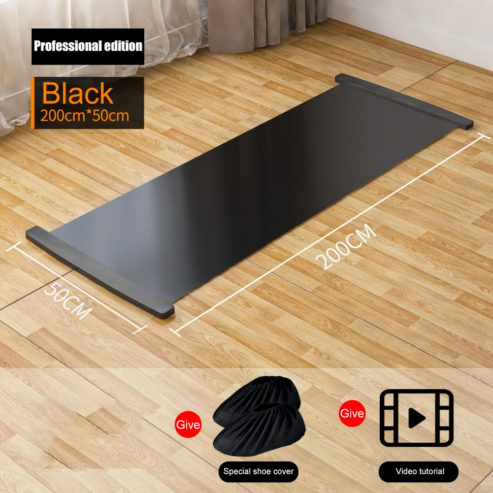 tapis sol orange noir moderne 180cm 200cm pvc épais 1,5mm adhésif fitness yoga pilates