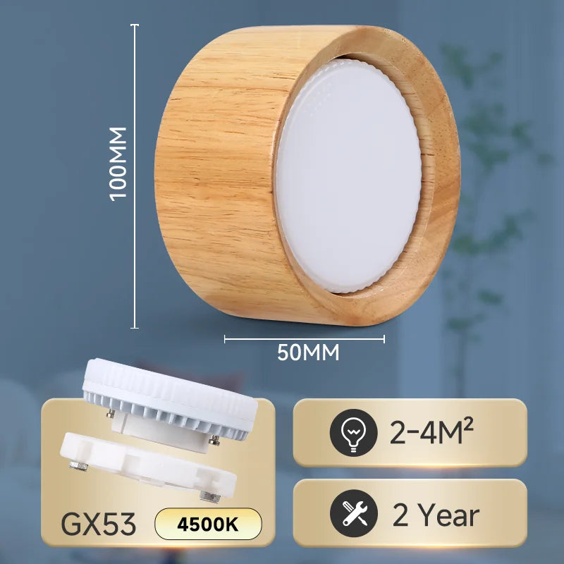 Downlight led moderne noir blanc surface flux lumineux 249 2000 vissant aluminium