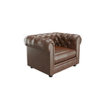 canapé salon vintage tufté bois marron scandinave table dappoint élégant doux minimaliste moderne