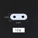 cordelette blanche opaques eyelets accessoire rideau DIY moderne 25 pièces 12g 17g