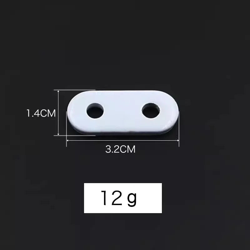 cordelette blanche opaques eyelets accessoire rideau DIY moderne 25 pièces 12g 17g