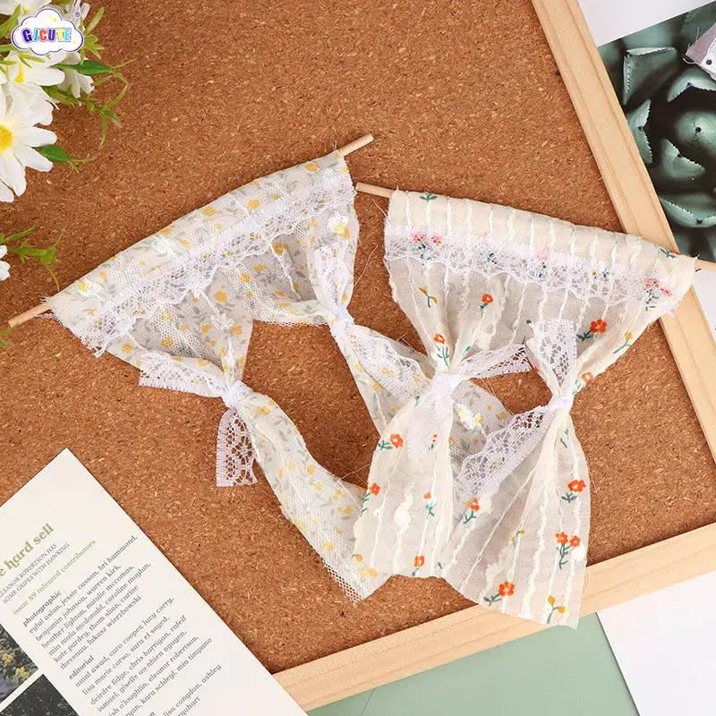 culotte vintage fleurs dentelle blanc rose gris clair translucent enfant collection mode jouets