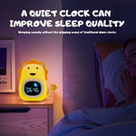 veilleuse animaux mignons moderne nuit affichage numérique musique multicolore enfants
