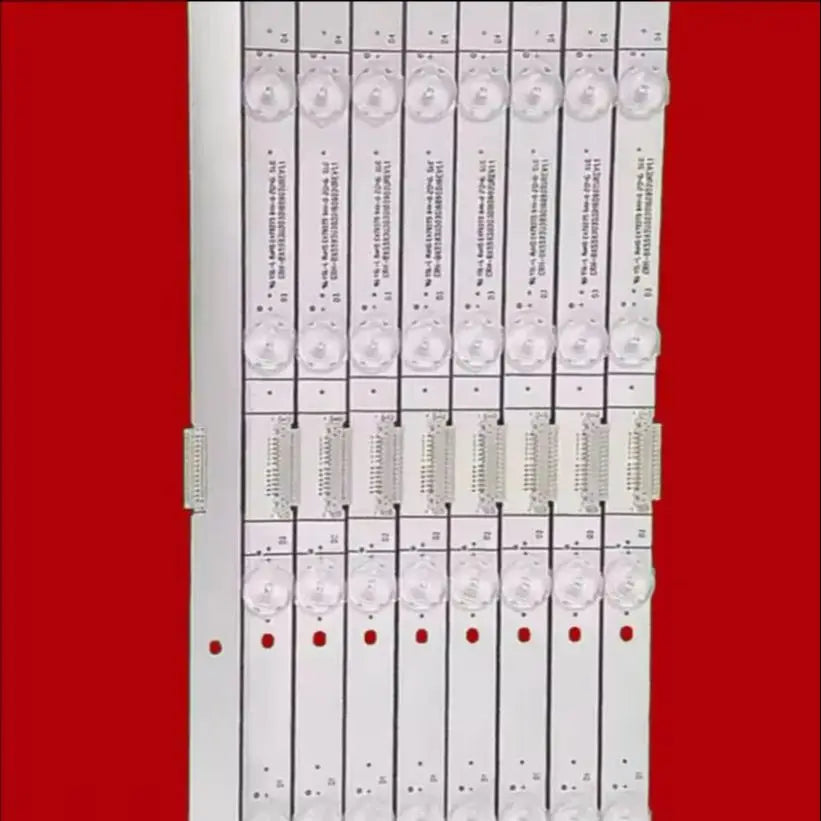 barre led blanc moderne 16 leds 1163 mm connecteurs