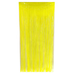 rideau franges violet orange vert fluo adhésif festif décoration fête uv nocturne