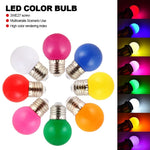 ampoules led colorées rouge bleu blanc jaune orange vert moderne e27 360deg 220v