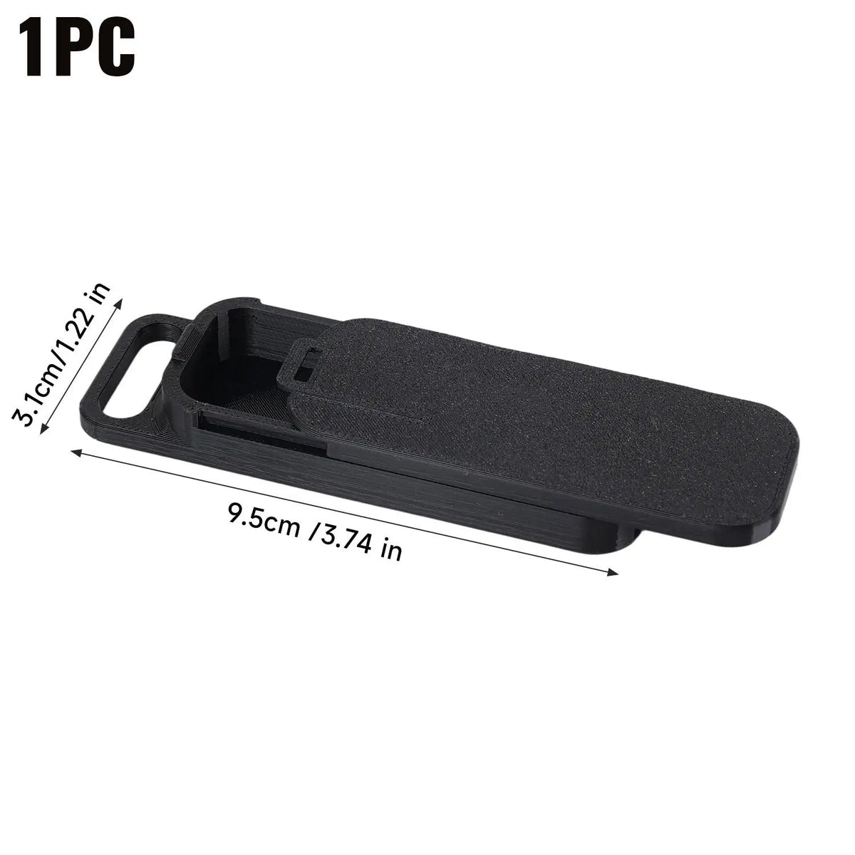 boîtes rangement noir gris clips organisation cosmétique bijoux outils porte monnaie contemporain pratique