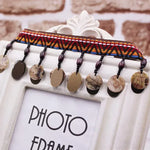 ruban décoratif dentelle rayures disque couleur rouge orange jaune bleu ethnique boho chic coton