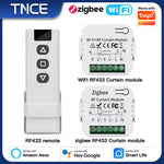 rideau module commutation wi fi blanc moderne clips vis connecteurs électriques 70*76mm 80*80mm 66*102mm