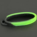 bracelet silicone rouge simple anneau blanc vert noir rose bleu unicolore opacité