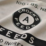 rideau vintage graphique étiquettes anciennes tissu granuleux crème noir suspension tringle métallique