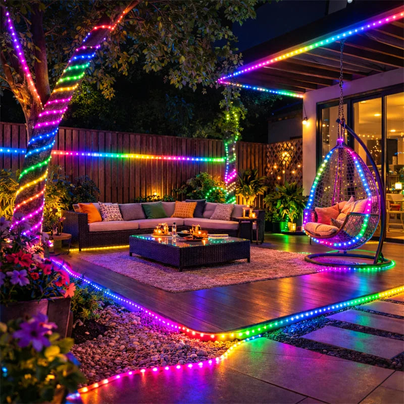 ruban led transparent modernes adhésif 12v rgb 100m 50m 30m 20m 10m certifié ul