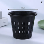 pots fleurs perforés modernes noirs blancs couvercle 11cm 12cm 14cm