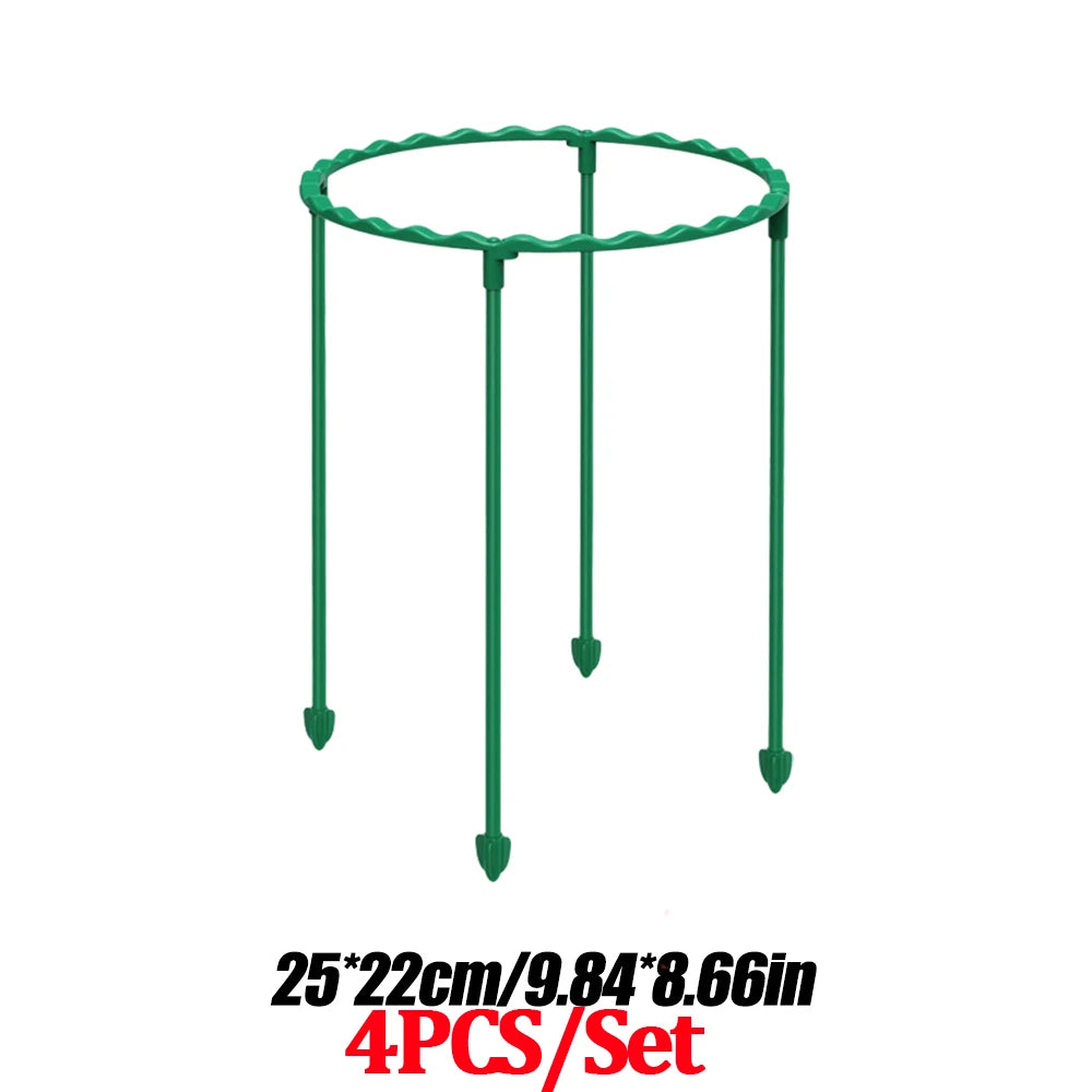 support plante spirale vert moderne clips assemblage facile jardin balcon vert