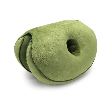 coussin donut rose moderne doux velours hanches bassin relaxation massage