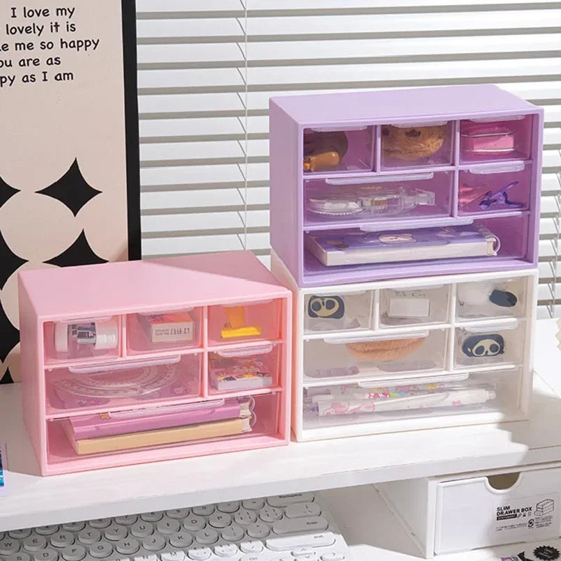 boîtes rangement modulaires transparentes vert rose blanc violet modernes pratiques étanches