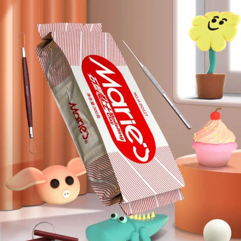 pâte modeler sculptable animaux personnages donuts cupcakes variés couleurs sáng tạo
