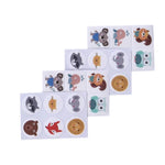 sticker répulsif moustiques autocollant naturel multicolore animaux dessin animé adhésif réutilisable enfants protection maison