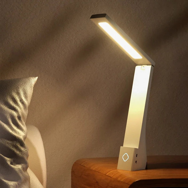 lampe led moderne minimaliste blanc gris noir angle inclinaison 120