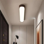 plafonnier led moderne noir bois naturel contemporain autonome flux lumineux variable certifié ccc