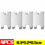clips fixation cadres blanc beige modernes adhésifs solides étanches multiples utilisation