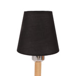 abat jour moderne tissu texturé lampe table rouge noir blanc boisclair minimalisteintérieurclaire