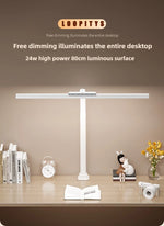 lampe led moderne blanc interface tactile câble 1m5 clips 80cm flux lumineux haute luminosité
