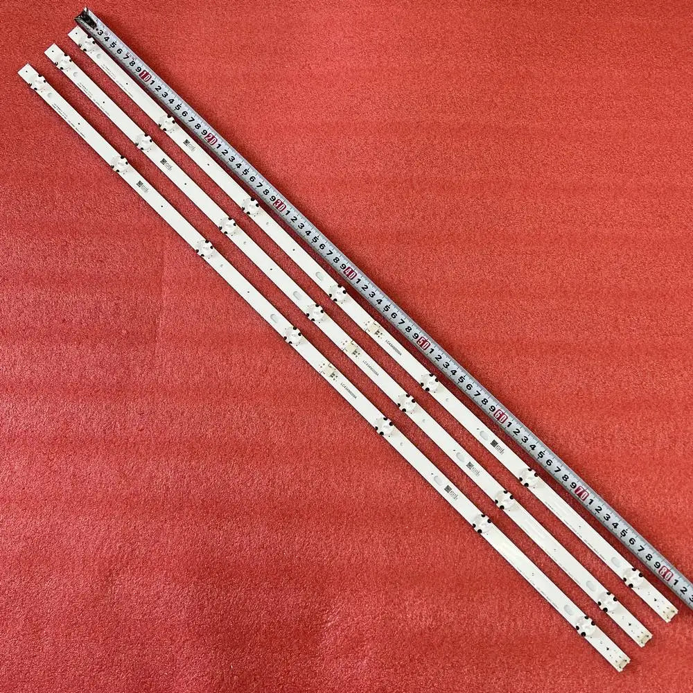 barre led blanc moderne connecteurs électriques 80cm 50cm