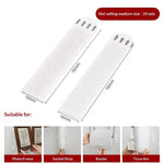 rubans adhésifs blancs modernes fixer cadres photo 12pcs 24pcs différentes tailles perforations grille