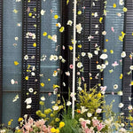 décoration intérieure fleurs artificielles rose jaune blanches festives mariage anniversaire romantique