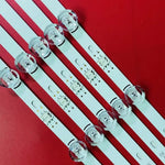 bande led blanc connecteur moderne éclairage téléviseur 975mm fixations inclusées