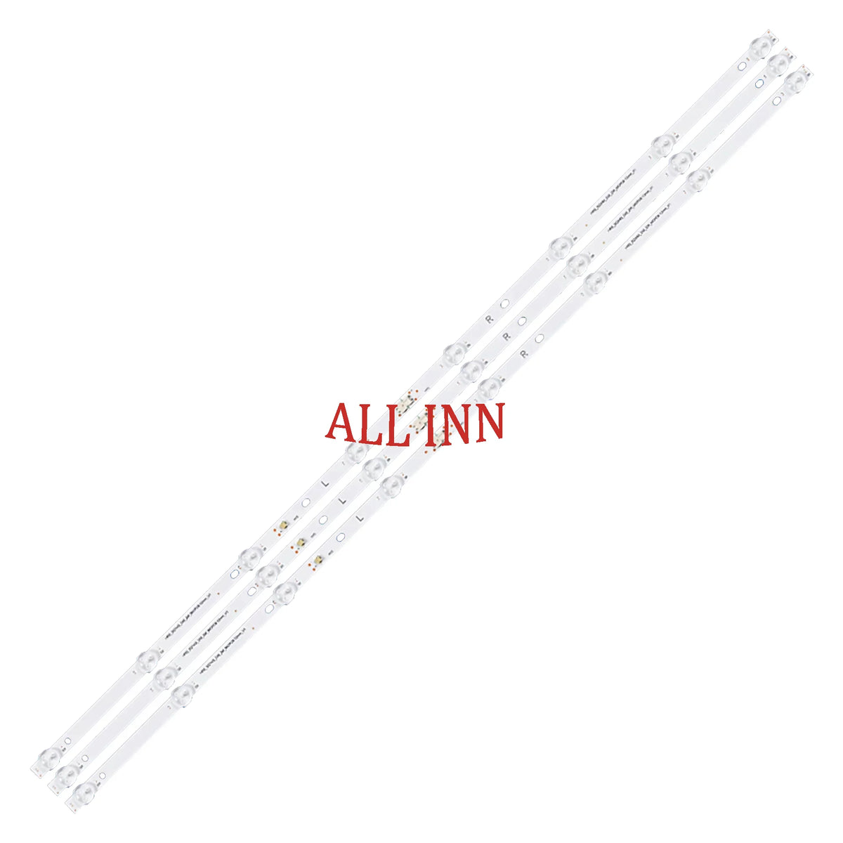 barres lumineuses led blanc rouge modernes industrielles éclairage pc gaming 3v