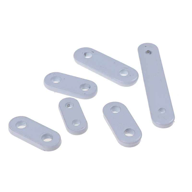 plaques fixation coton blanc opaques modernes 10 pièces