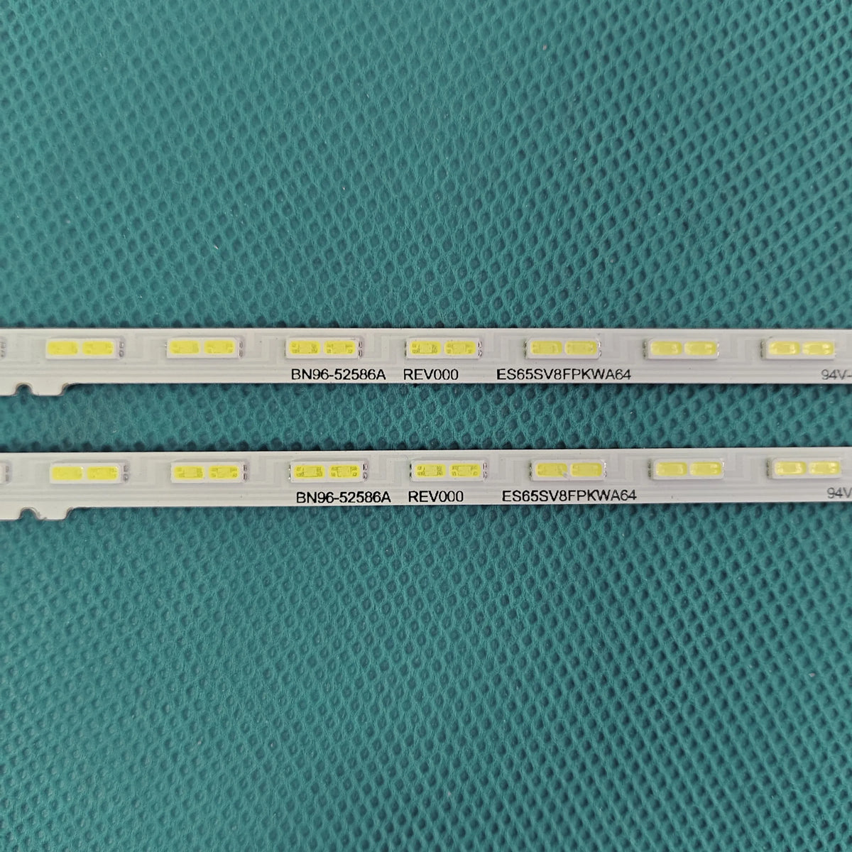 ruban led blanc moderne adhésif 64led 710mm connecteurs