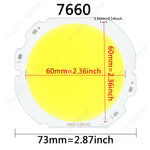projecteur led source lumiere blanc moderne 50w 3000k 4000k 6000k 73mm 80x56mm
