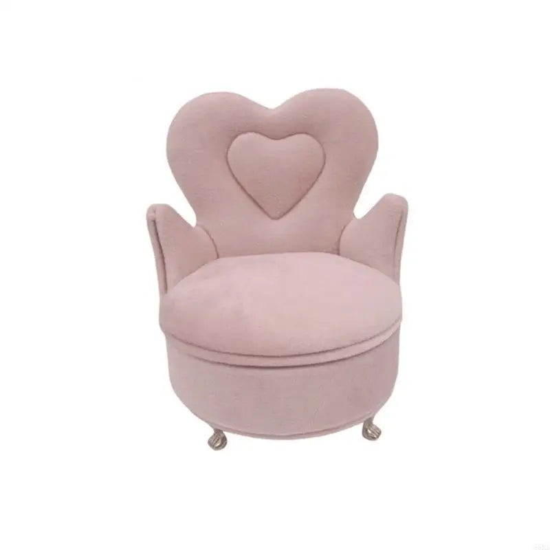 coffret bijoux velours rose miroir intégré tabouret amovible armoire tiroirs modernes élégants rangement